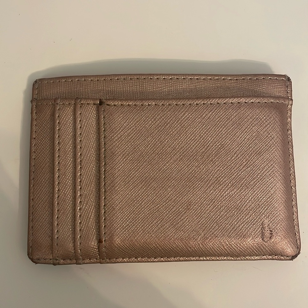 Used Rose Gold Wallet